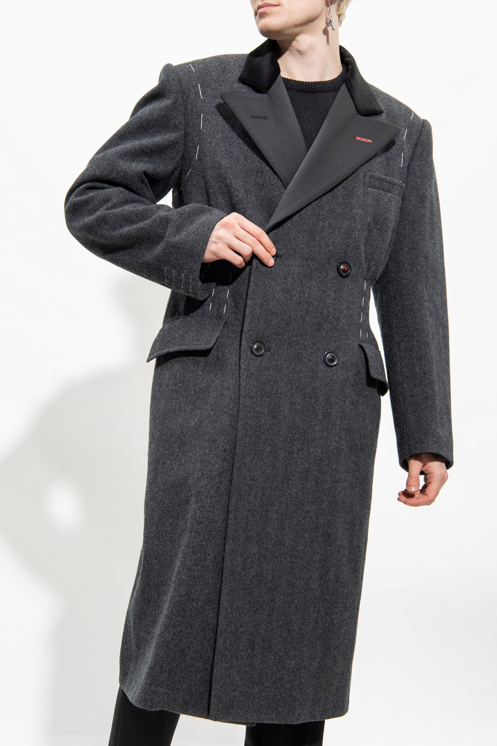 Maison Margiela Wool coat Men s Clothing Vitkac